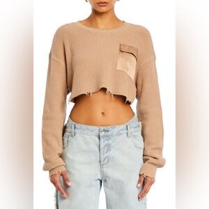 SER.O.YA Beige Knit Devin Sweater